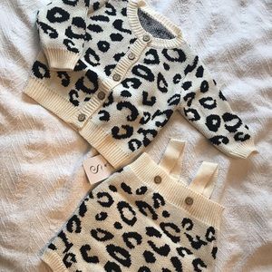 Cutest outfit romper with sweater